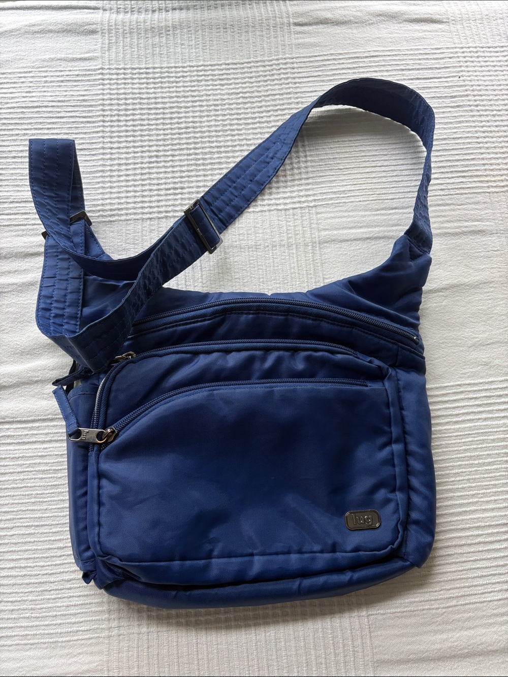 lug Navy Blue Messenger Crossbody Bag